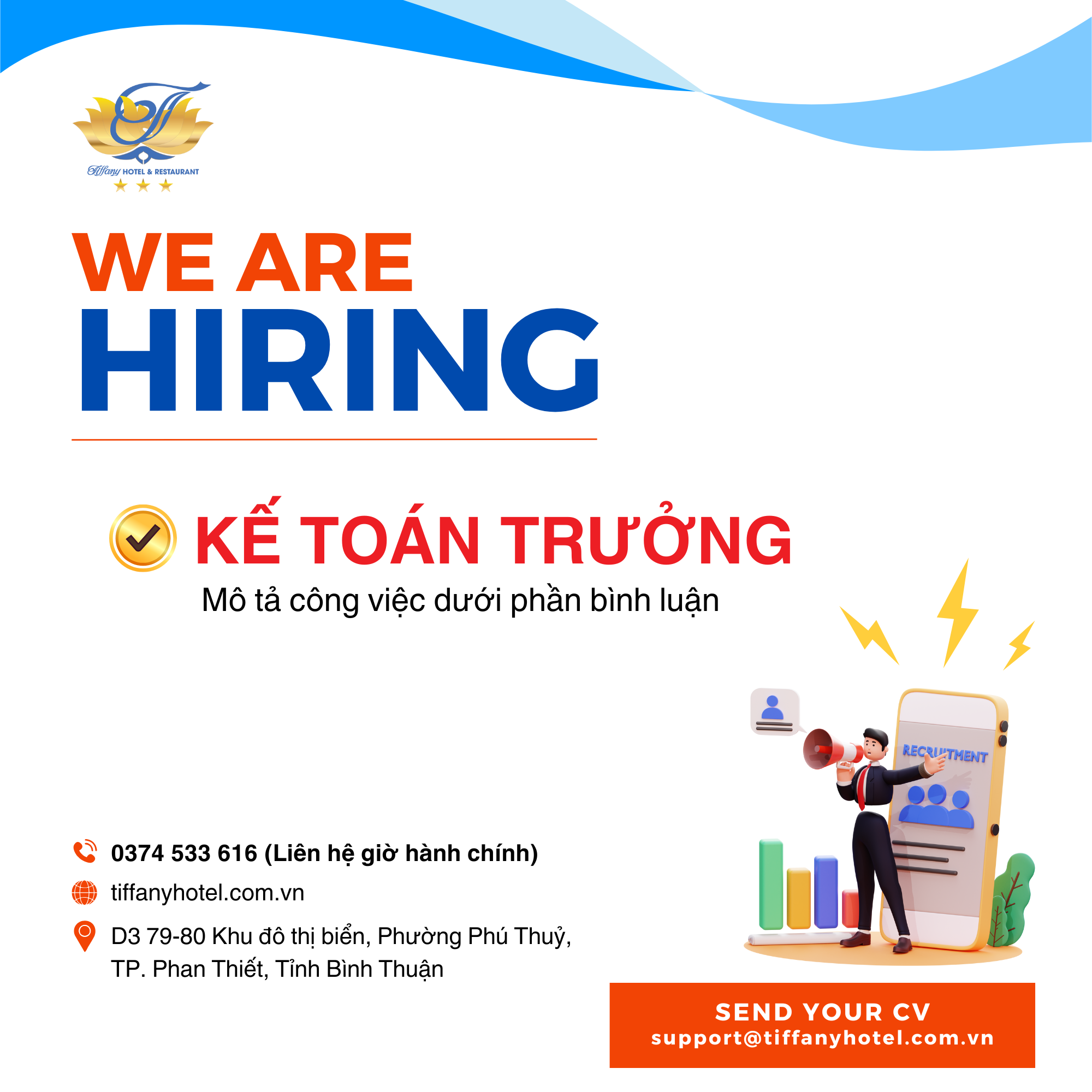 Tuyển Dụng Tháng 04